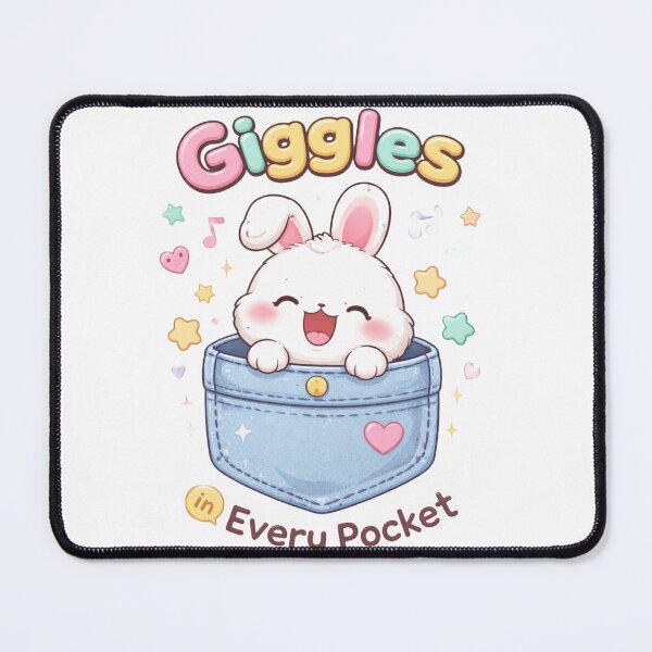 Item preview, Giggles in every pocket designed and sold by Catepicks.