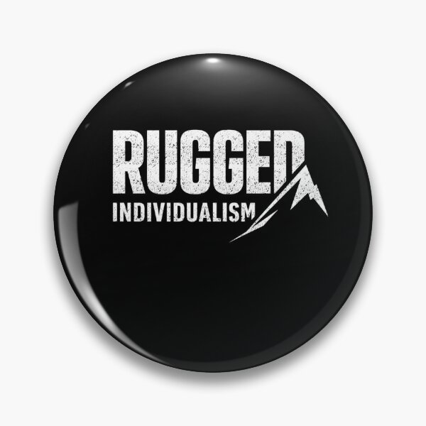 Item preview, Rugged Individualism Mountain Spirit designed and sold by FreshVibe Prints.