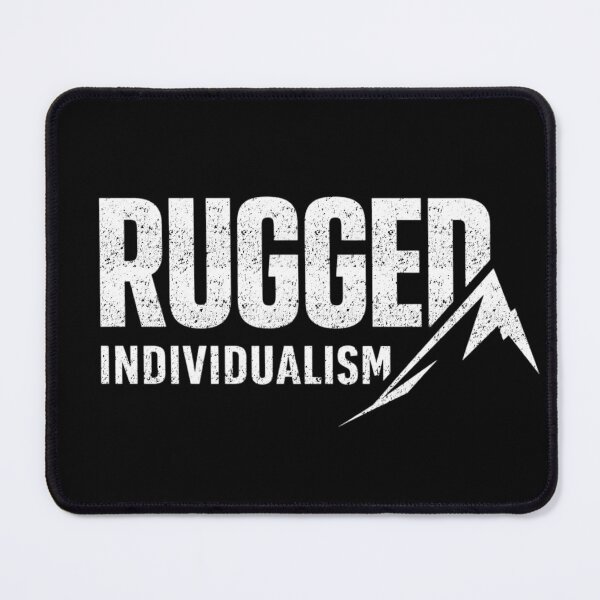 Item preview, Rugged Individualism Mountain Spirit designed and sold by FreshVibe Prints.