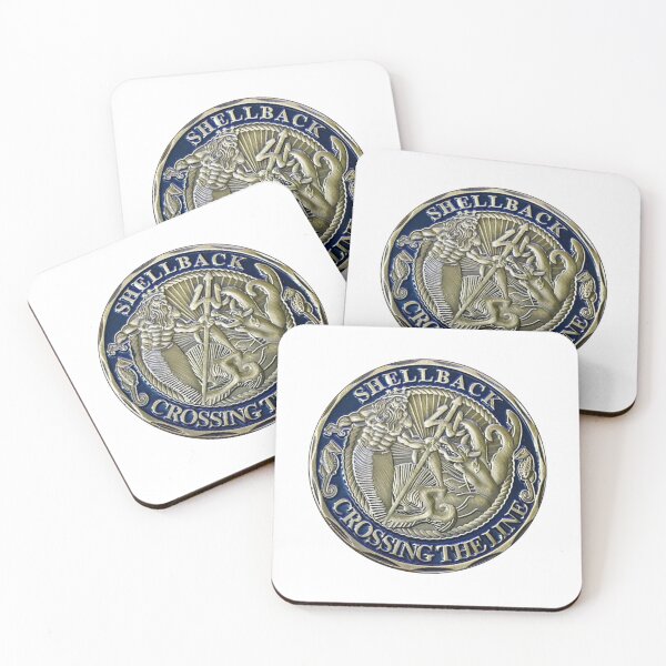 Item preview, SHELLBACK CROSSING THE LINE designed and sold by WhiteShirtGuy.