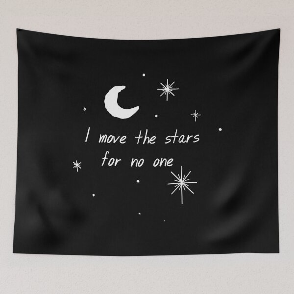 Item preview, I move the stars for no one designed and sold by witchlingart.