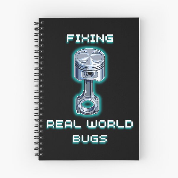 Item preview, Fixing Real World Bugs - Retro Pixel Art Mechanic Gift designed and sold by JonyDG.