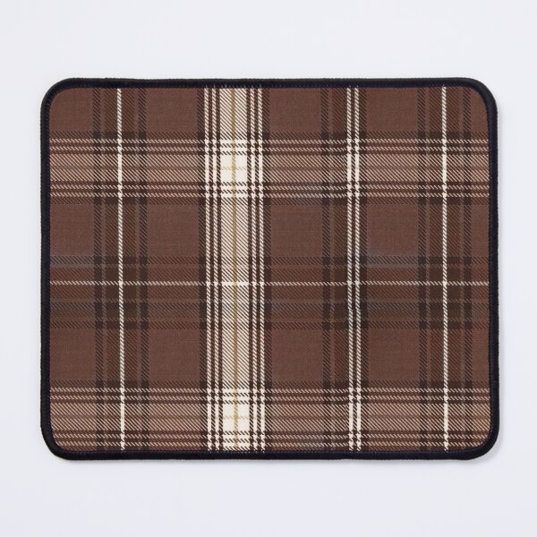 Item preview, Brown White Plaid designed and sold by LYFSTYLE.GEMS.