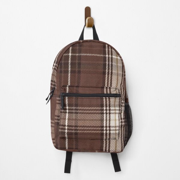 Item preview, Brown White Plaid designed and sold by LYFSTYLE.GEMS.