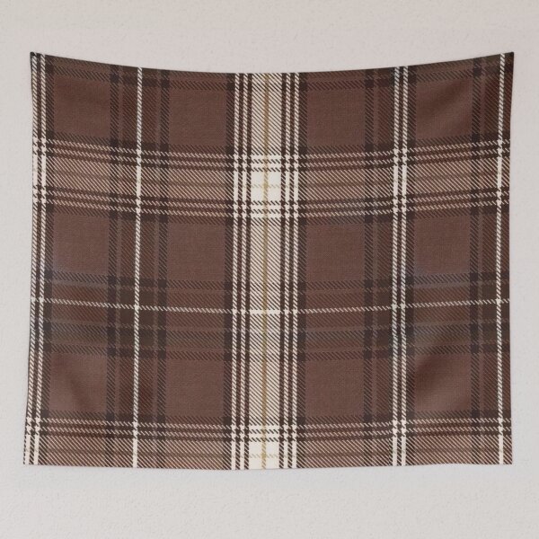 Item preview, Brown White Plaid designed and sold by LYFSTYLE GEMS.