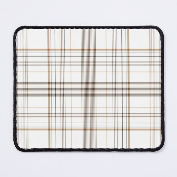 Item preview, Gold White Brown Plaid designed and sold by LYFSTYLE.GEMS.