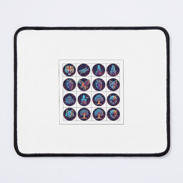 Item preview, Synthwave Neon Sticker Pack - Cyberpunk Icons & Mythical Creatures designed and sold by Alta-store.