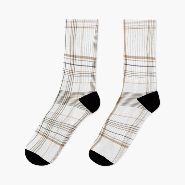 Item preview, Gold White Brown Plaid designed and sold by LYFSTYLE.GEMS.