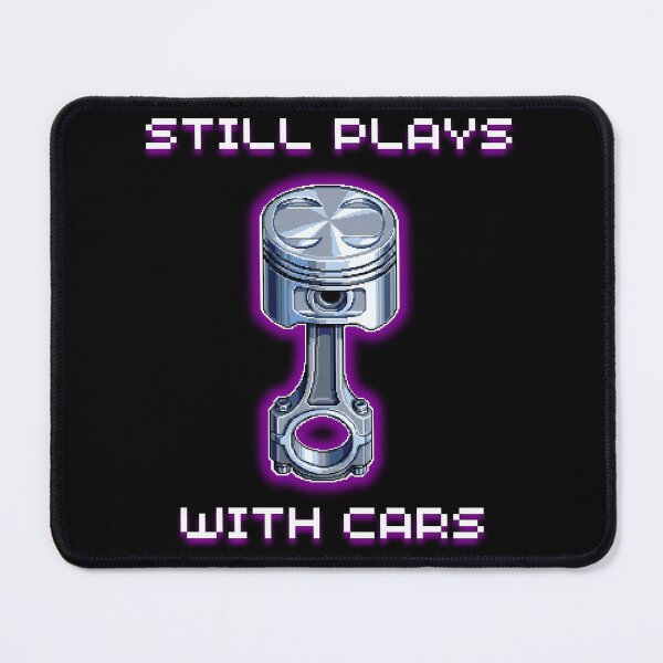 Item preview, Still Plays With Cars - Retro Gamer Mechanic designed and sold by JonyDG.