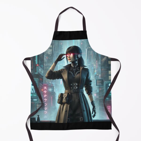 Item preview, Detective Ariadna-7-Cyberpunk designed and sold by ChidaStore.