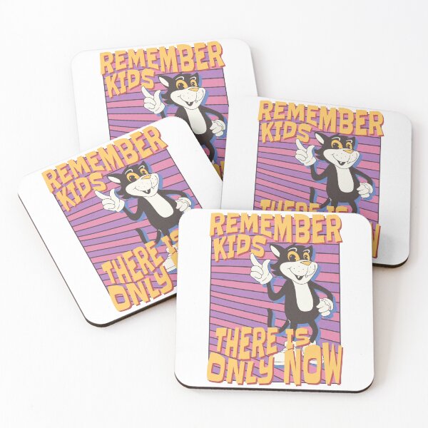 Item preview, Remember Kids There Is Only Now – Funny Cat Cartoon Mindfulness Design designed and sold by Proto Lab Studio.