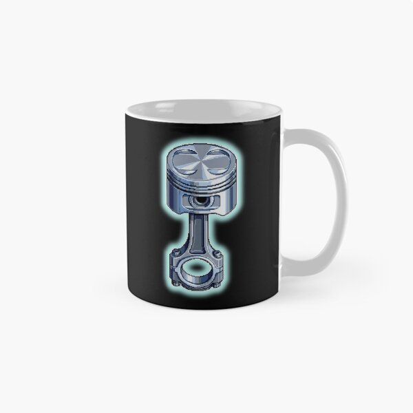 Item preview, Chrome Piston - Aesthetic Cyberpunk Pixel Art designed and sold by JonyDG.