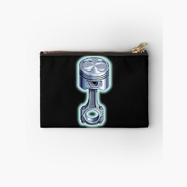 Item preview, Chrome Piston - Aesthetic Cyberpunk Pixel Art designed and sold by JonyDG.