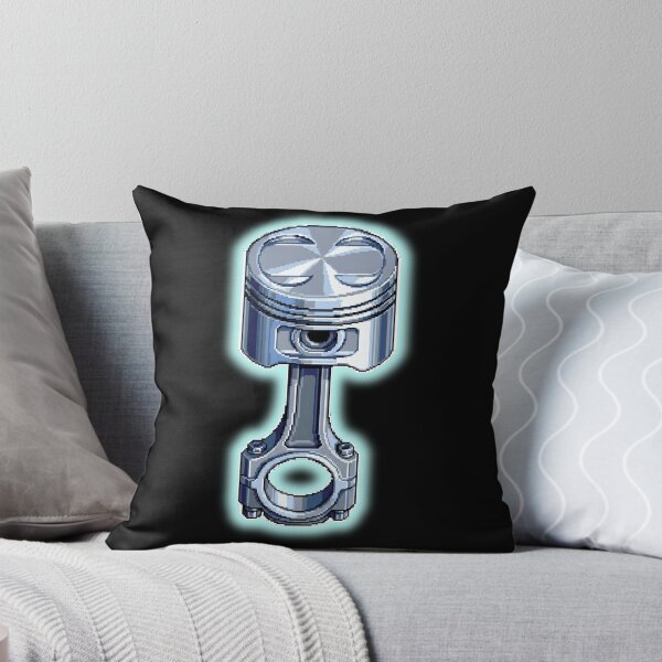 Item preview, Chrome Piston - Aesthetic Cyberpunk Pixel Art designed and sold by JonyDG.