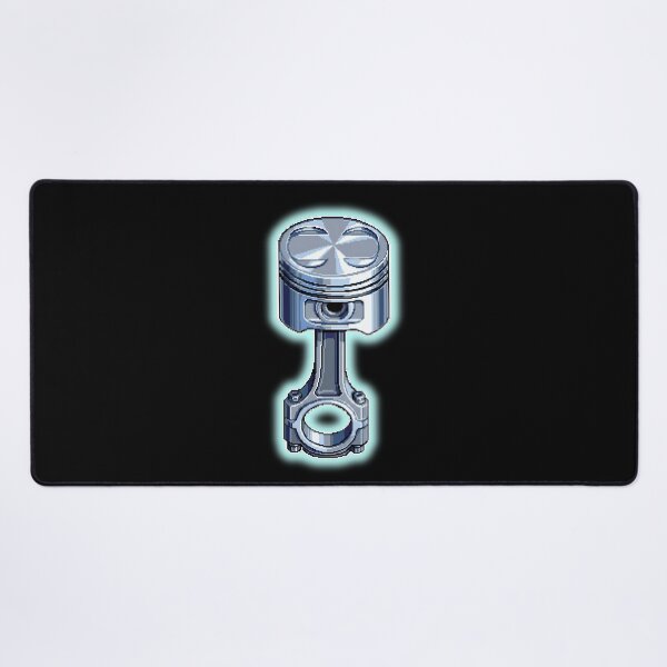 Item preview, Chrome Piston - Aesthetic Cyberpunk Pixel Art designed and sold by JonyDG.