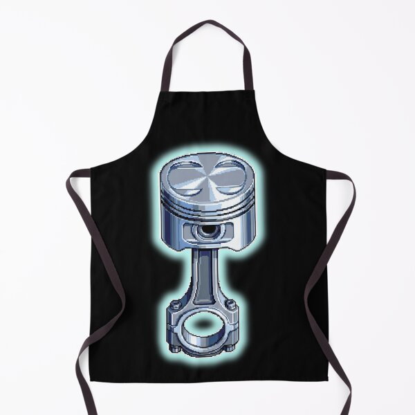 Artikelvorschau, Chrome Piston – Ästhetische Cyberpunk-Pixel-Art entworfen und verkauft von JonyDG.