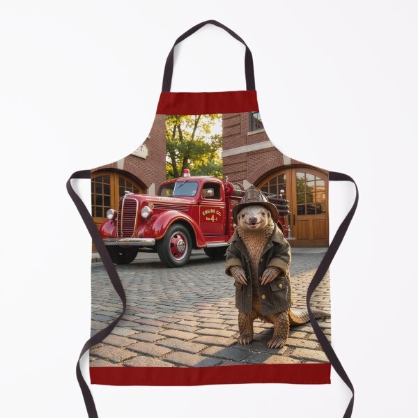 Item preview, Pangolin Firefighter designed and sold by Tridentulus.