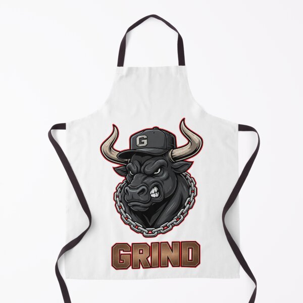 Item preview, GRIND – Relentless Bull Hustle Illustration designed and sold by C3J7.