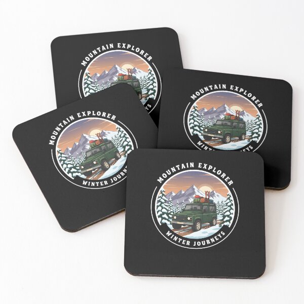 Item preview, Mountains Explorer – Winter Journeys Adventure Design designed and sold by Axivra.