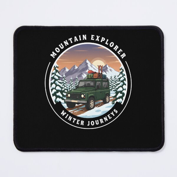 Item preview, Mountains Explorer – Winter Journeys Adventure Design designed and sold by Axivra.