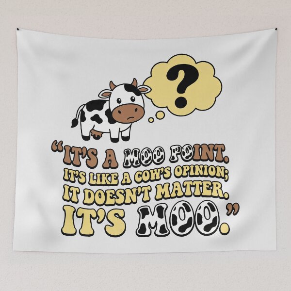 Item preview, Moo Point Friends designed and sold by Screen Lore.