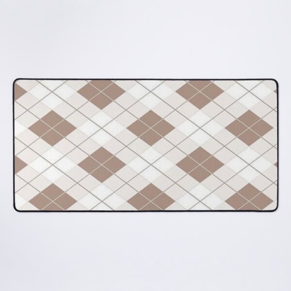 Item preview, BROWN BIEGE PLAID DIAMOND FABRIC designed and sold by LYFSTYLE.GEMS.