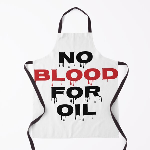 Item preview, No Blood For Oil designed and sold by BANDOFSCRIBBLE Hollywood.