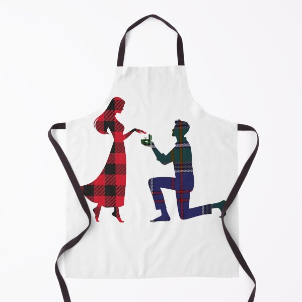 Item preview, Scottish Proposal Tartan Silhouette - Scotland Engagement Design designed and sold by Loom on the Loch.