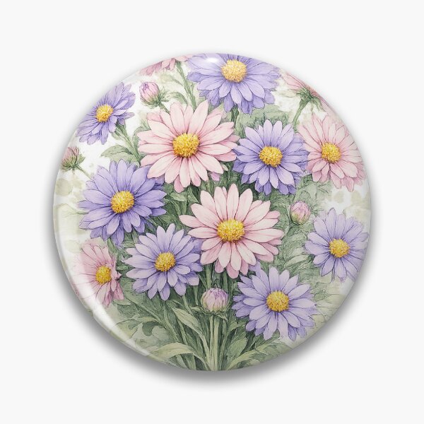 Item preview, Flower of the month: September – Aster designed and sold by LongIslandDesgn.