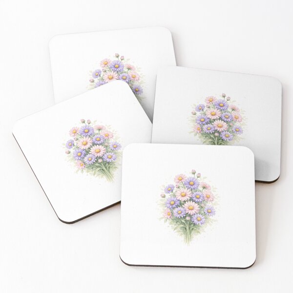 Item preview, Flower of the month: September – Aster designed and sold by LongIslandDesgn.
