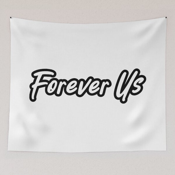 Item preview, Forever us, Handwritten Outline designed and sold by Memes N Lore .