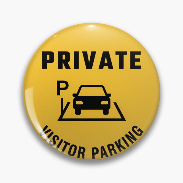 Item preview, Private Visitor Parking Only - Reserved Guest Sign designed and sold by safetysignprod.