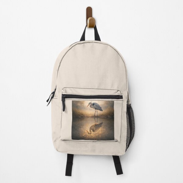 Item preview, Heron of Still Knowing – Reflections Series designed and sold by GeoWild Designs.