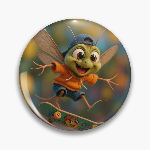 Artikelvorschau, Skater-Eintagsfliege entworfen und verkauft von Sillytoe.