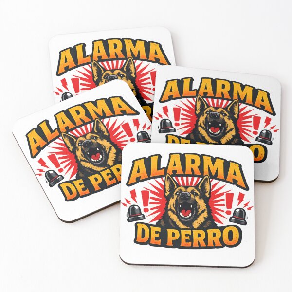 Item preview, Dog Alarm -- Deterrent Sticker, Funny Sticker designed and sold by VanSpirit.