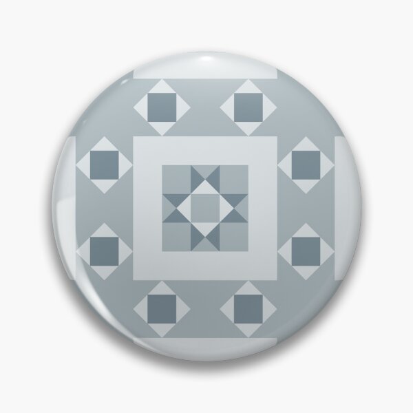 Item preview, Geometric Pattern: Kendal: Bluestone designed and sold by Red Wolf.