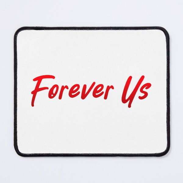 Item preview, Forever us, Red Handwritten  designed and sold by Memes N Lore .