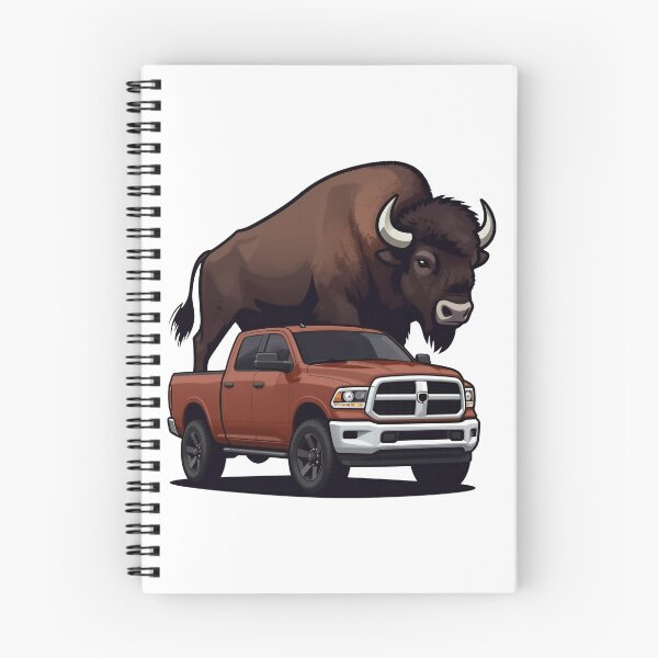 Item preview, Brown Diesel Pickup Car Bison designed and sold by enginecoldstarts.