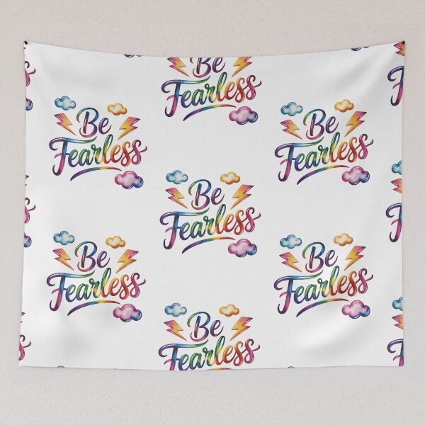 Item preview, Be Fearless designed and sold by tonofniceart.