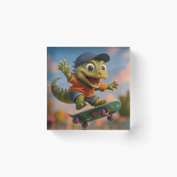 Artikelvorschau, Skaterin Megalania entworfen und verkauft von Sillytoe.