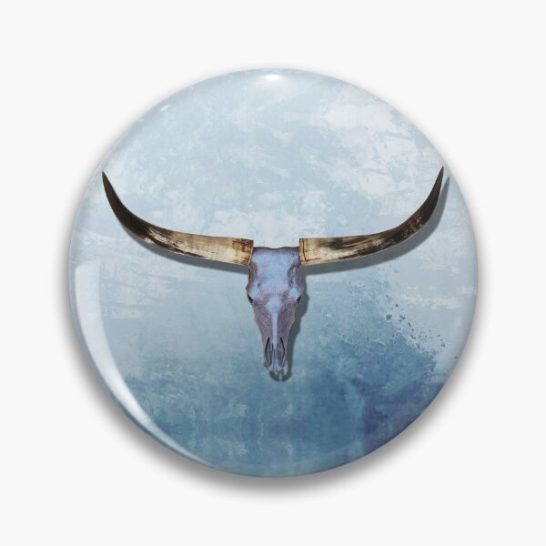 Artikelvorschau, Kunst von blauen Longhorn-Kühen entworfen und verkauft von Sharon Cummings Art.