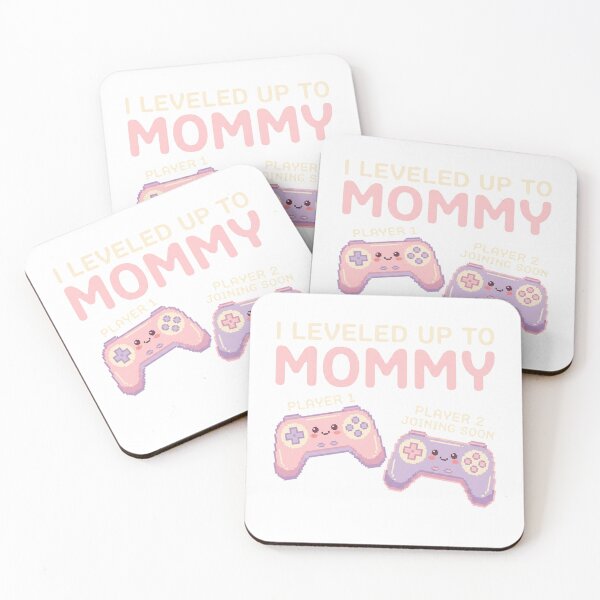 Item preview, Kawaii I Leveled Up To Mommy Player 1 Player 2 Joining designed and sold by chattsuede.