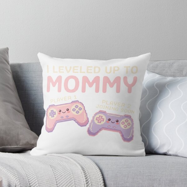 Item preview, Kawaii I Leveled Up To Mommy Player 1 Player 2 Joining designed and sold by chattsuede.