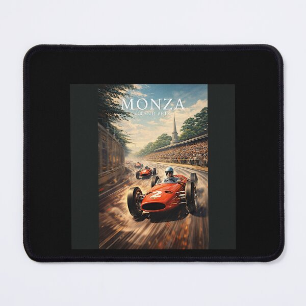 Item preview, MOnza Grand Prix 1967 variation vintage poster designed and sold by Helios Be. Lavsh.