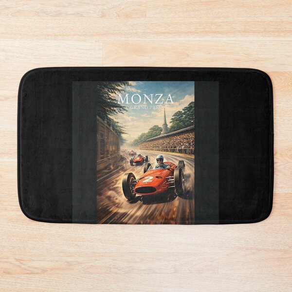 Item preview, MOnza Grand Prix  1967 variation vintage poster designed and sold by Helios Be. Lavsh.