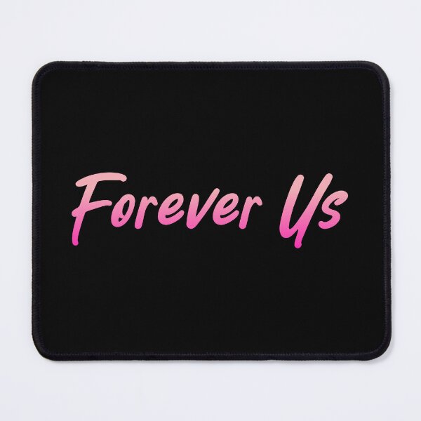 Item preview, Forever us, Pink Handwritten designed and sold by Memes N Lore .