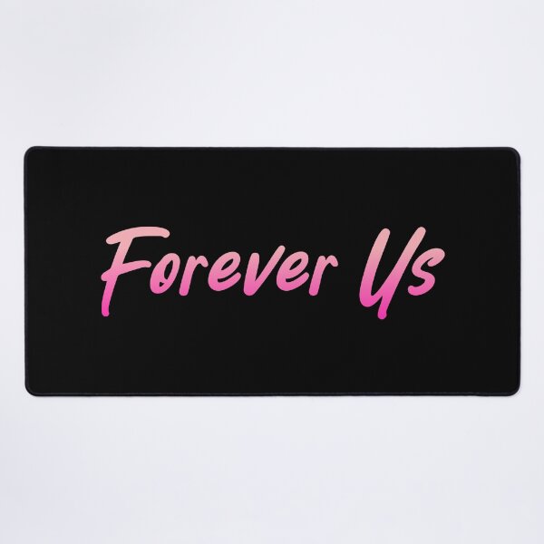 Item preview, Forever us, Pink Handwritten  designed and sold by Memes N Lore .