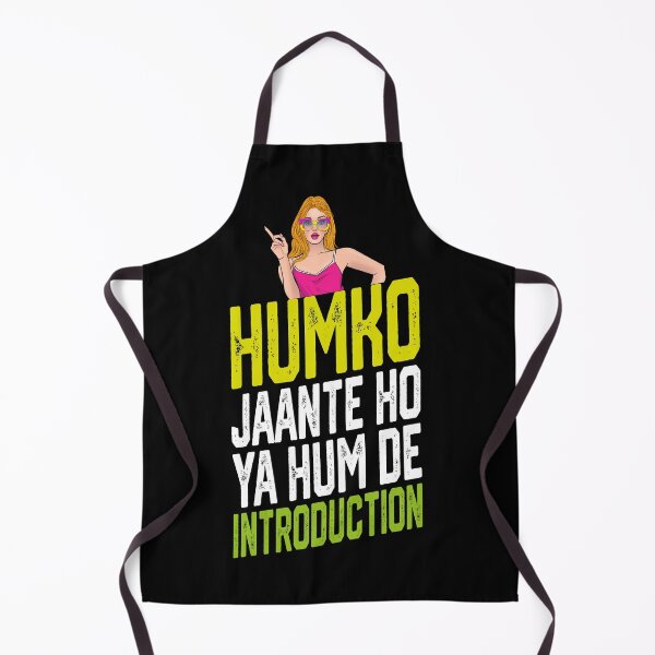 Item preview, Funny Sarcastic Hindi Typography – Quirky Desi Quote Design VER1 designed and sold by mndesignworx.