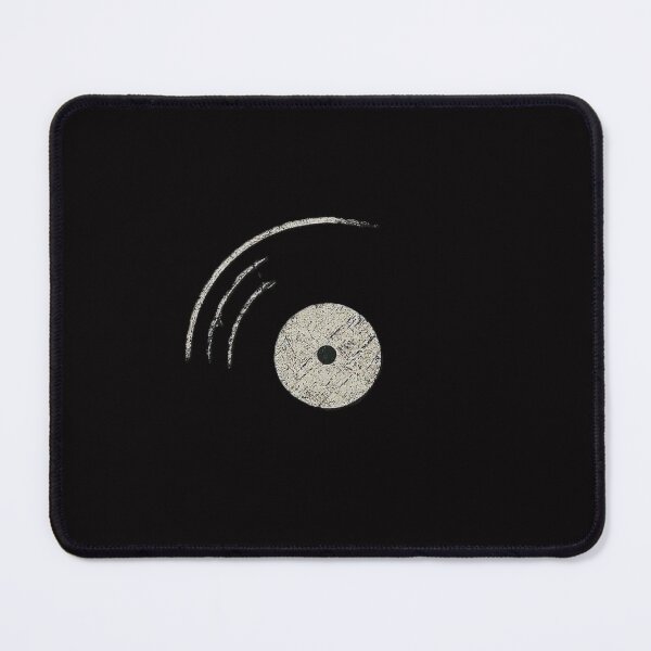 Item preview, Spinning Silence - Distressed Vinyl Record Grunge Art designed and sold by FrkiArt.