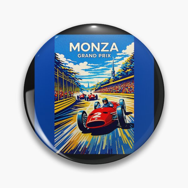 Item preview, Monza Grand Prix  1967 variation vintage poster designed and sold by Helios Be. Lavsh.